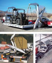 XCMG container side loader 20ft 40ft sidelifter container trailer 37 ton MQH37A container side loader for sale